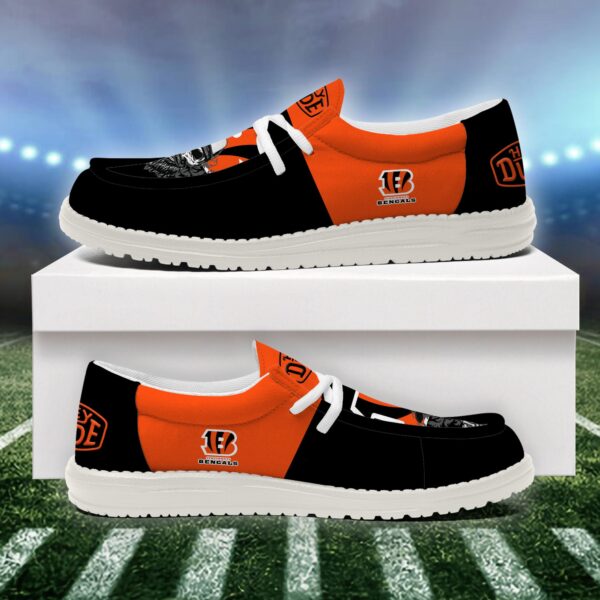 Tubopro Cincinnati Bengals Personalized Hey Dude Shoes For Men And Women - Image 4
