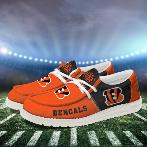Tubopro Cincinnati Bengals Personalized Hey Dude Shoes For Men And Women - Image 3