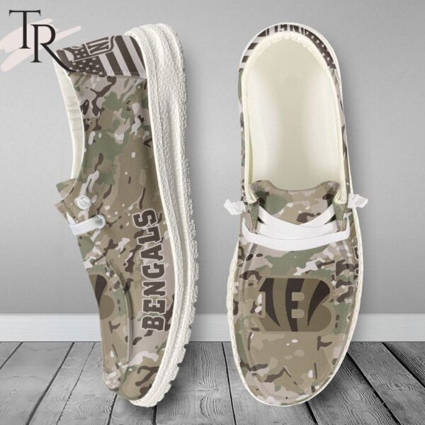Tubopro Cincinnati Bengals Personalized Hey Dude Shoes For Men And Women - Image 4