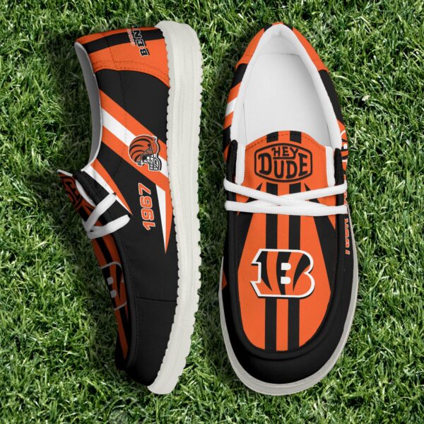 Tubopro Cincinnati Bengals Personalized Hey Dude Shoes For Men And Women