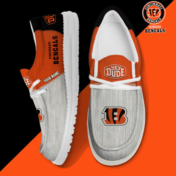 Tubopro Cincinnati Bengals Personalized Hey Dude Shoes For Men And Women
