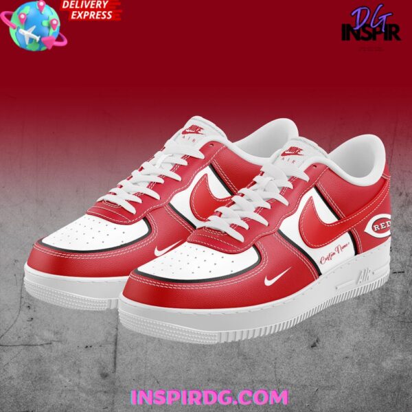 Tubopro Cincinnati Reds Air Low-Top Sneakers Shoes For Men And Women - Image 2