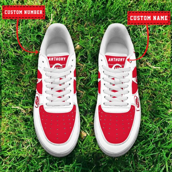Tubopro Cincinnati Reds MLB Air Low-Top Sneakers Shoes For Men And Women - Image 2