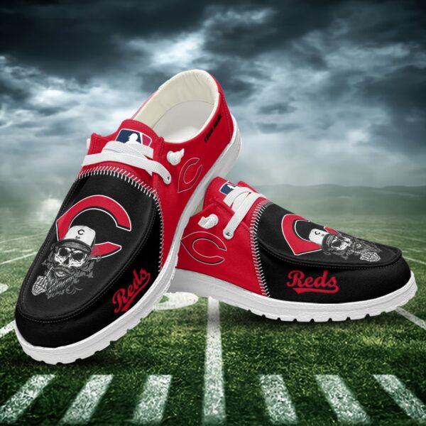 Tubopro Cincinnati Reds Personalized Hey Dude Shoes For Men And Women
