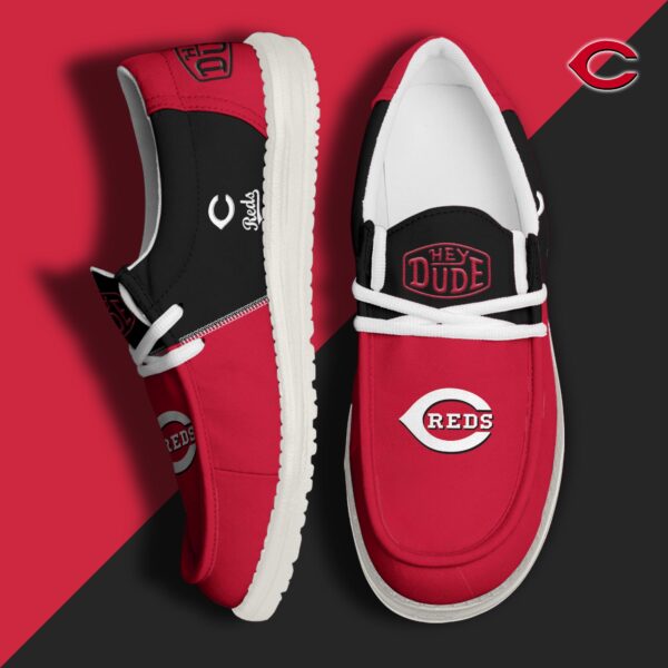 Tubopro Cincinnati Reds Personalized Hey Dude Shoes For Men And Women