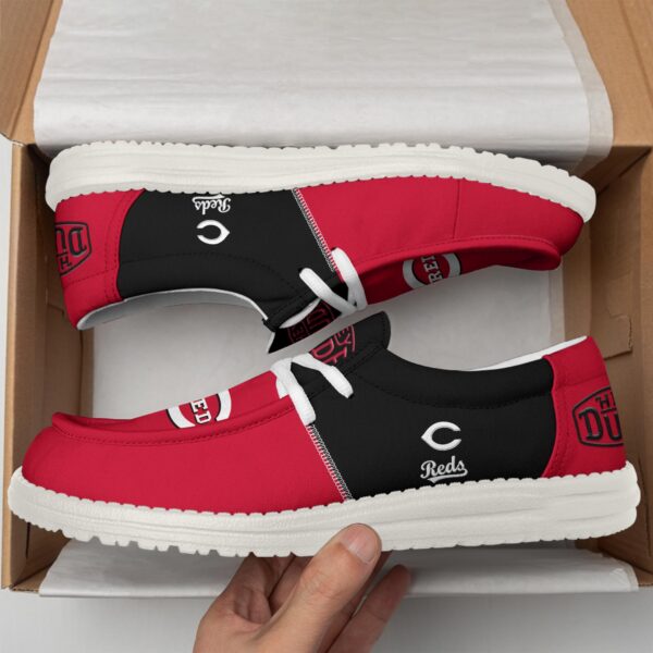 Tubopro Cincinnati Reds Personalized Hey Dude Shoes For Men And Women - Image 3