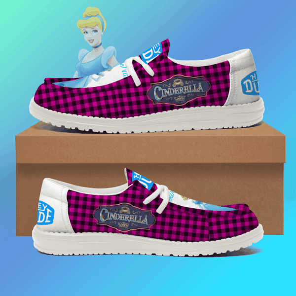 Tubopro Cinderella Personalized Hey Dude Shoes For Men And Women - Image 2