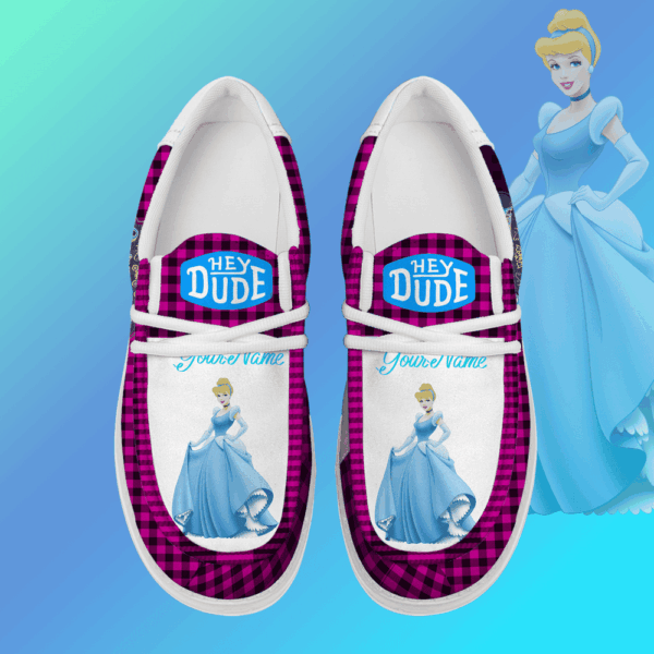 Tubopro Cinderella Personalized Hey Dude Shoes For Men And Women - Image 4