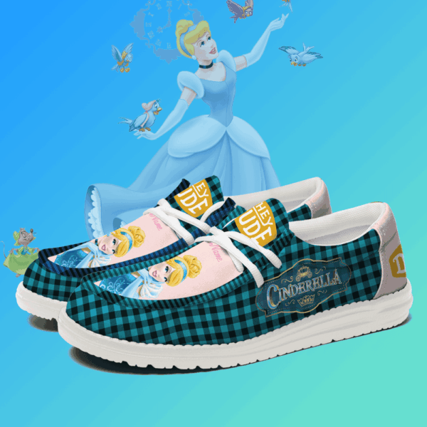 Tubopro Cinderella Personalized Hey Dude Shoes For Men And Women - Image 5