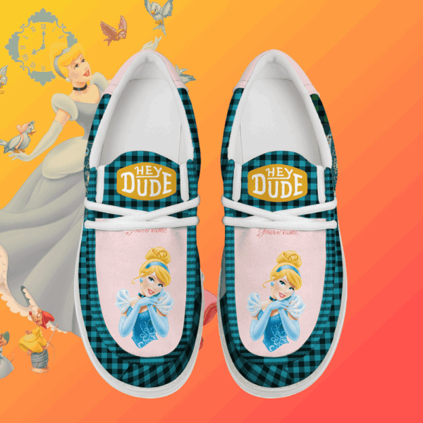 Tubopro Cinderella Personalized Hey Dude Shoes For Men And Women