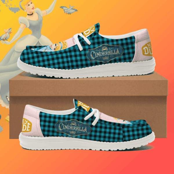 Tubopro Cinderella Personalized Hey Dude Shoes For Men And Women - Image 4