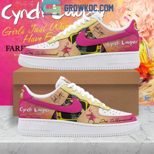 Tubopro Cindy Lauper Air Low-Top Sneakers Shoes For Men And Women