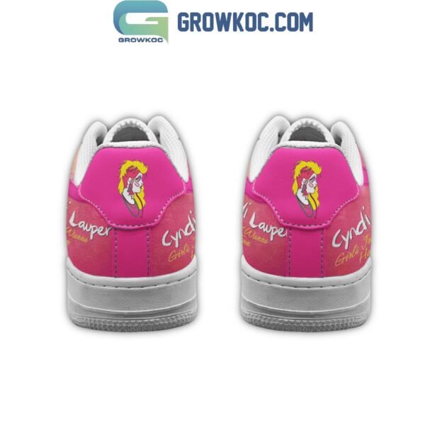 Tubopro Cindy Lauper Air Low-Top Sneakers Shoes For Men And Women - Image 5