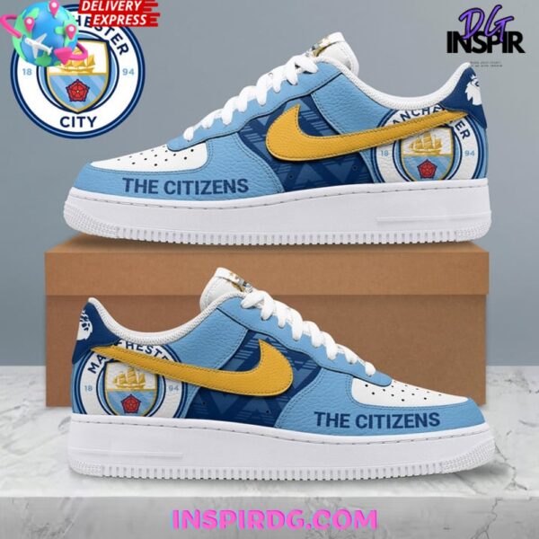 Tubopro Citizens Manchester City Air Low-Top Sneakers Shoes For Men And Women