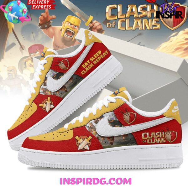 Tubopro Clash of Clans Air Low-Top Sneakers Shoes For Men And Women - Image 2