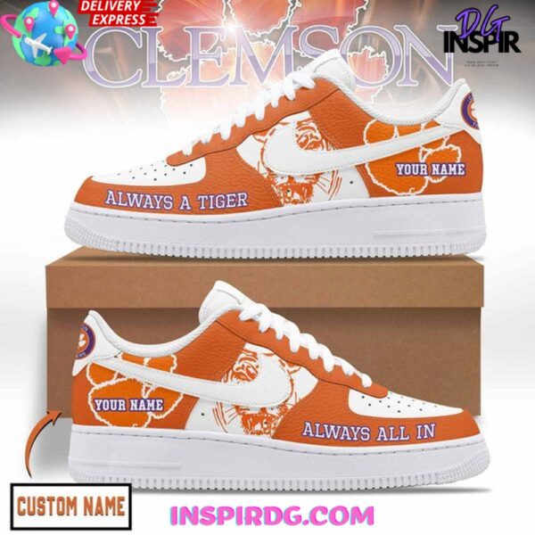 Tubopro Clemson Tigers Air Low-Top Sneakers Shoes For Men And Women