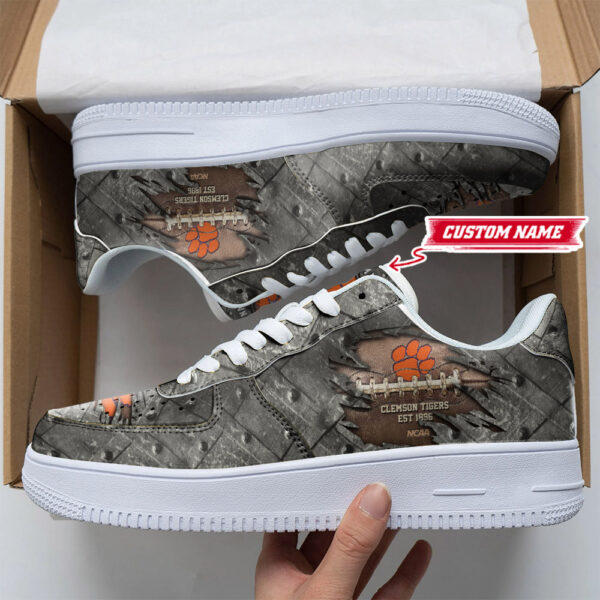 Tubopro Clemson Tigers Air Low-Top Sneakers Shoes For Men And Women