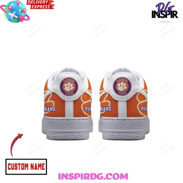 Tubopro Clemson Tigers Air Low-Top Sneakers Shoes For Men And Women - Image 4