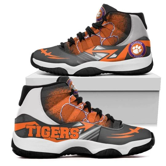 Tubopro Clemson Tigers AJ13 Sneakers Shoes For Men And Women