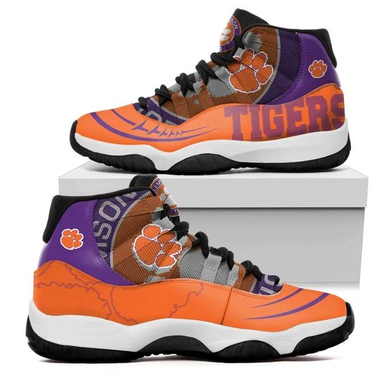 Tubopro Clemson Tigers AJ13 Sneakers Shoes For Men And Women