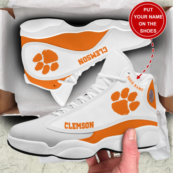 Tubopro Clemson Tigers AJ13 Sneakers Shoes For Men And Women
