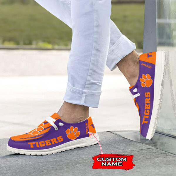 Tubopro Clemson Tigers Hey Dude Shoes For Men And Women - Image 5