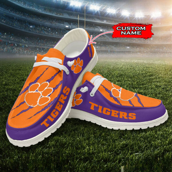 Tubopro Clemson Tigers Hey Dude Shoes For Men And Women