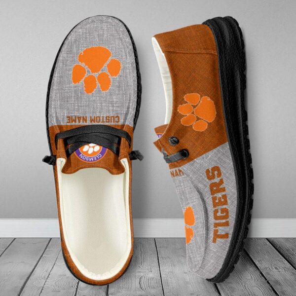 Tubopro Clemson Tigers Hey Dude Shoes For Men And Women - Image 6