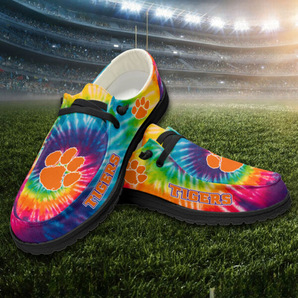 Tubopro Clemson Tigers Hey Dude Shoes For Men And Women - Image 3