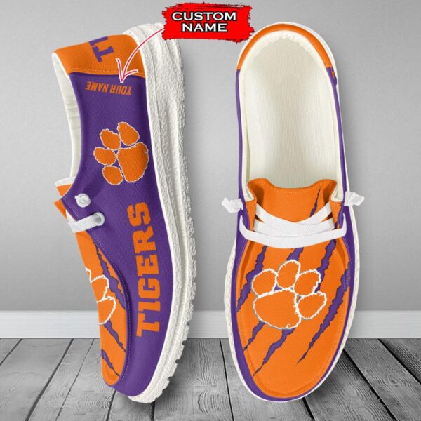Tubopro Clemson Tigers Hey Dude Shoes For Men And Women - Image 6