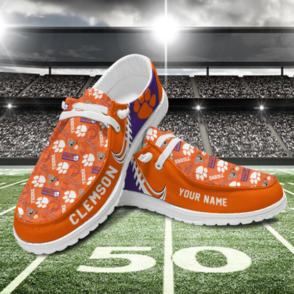 Tubopro Clemson Tigers Hey Dude Shoes For Men And Women