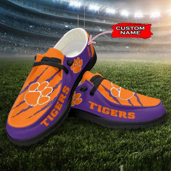 Tubopro Clemson Tigers Hey Dude Shoes For Men And Women - Image 2