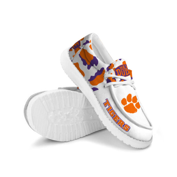 Tubopro Clemson Tigers Hey Dude Shoes For Men And Women - Image 4