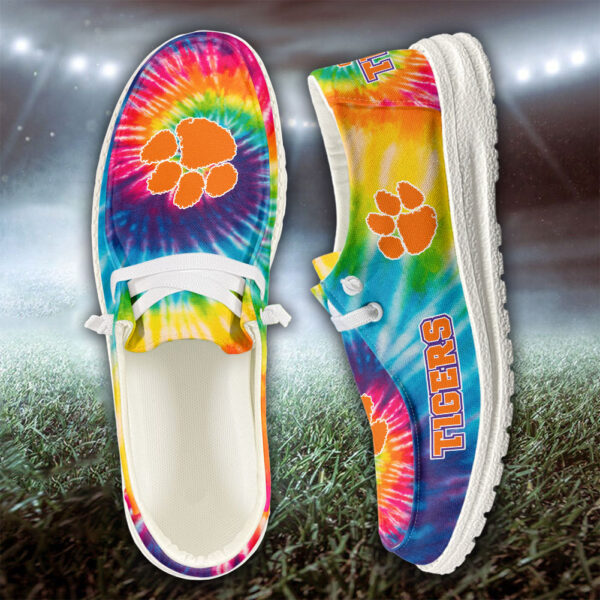 Tubopro Clemson Tigers Hey Dude Shoes For Men And Women - Image 4