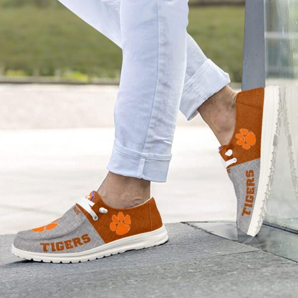 Tubopro Clemson Tigers Hey Dude Shoes For Men And Women - Image 7