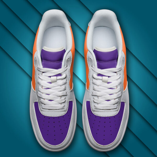 Tubopro Clemson Tigers NCAA Air Low-Top Sneakers Shoes For Men And Women - Image 5