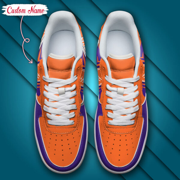 Tubopro Clemson Tigers NCAA Air Low-Top Sneakers Shoes For Men And Women - Image 5