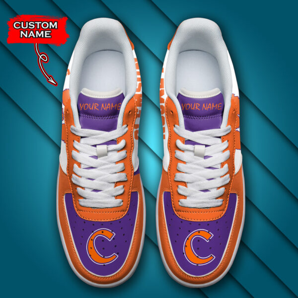 Tubopro Clemson Tigers NCAA Air Low-Top Sneakers Shoes For Men And Women - Image 4