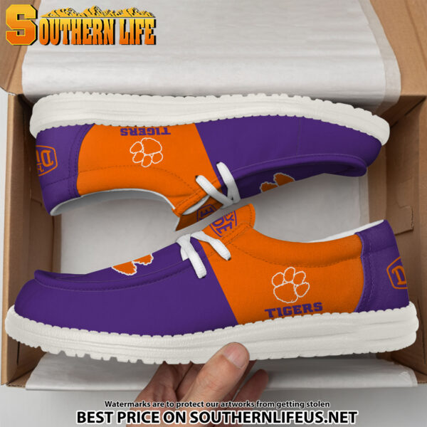 Tubopro Clemson Tigers Personalized Hey Dude Shoes For Men And Women - Image 3
