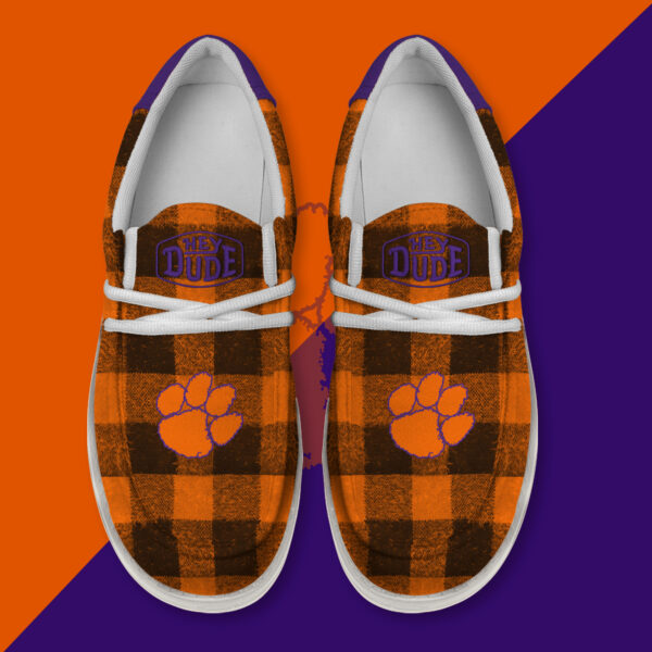 Tubopro Clemson Tigers Personalized Hey Dude Shoes For Men And Women