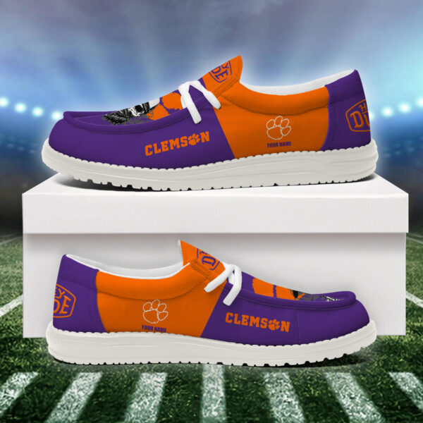 Tubopro Clemson Tigers Personalized Hey Dude Shoes For Men And Women - Image 4