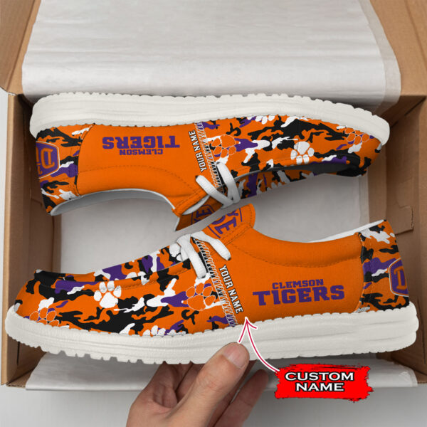 Tubopro Clemson Tigers Personalized Hey Dude Shoes For Men And Women - Image 2