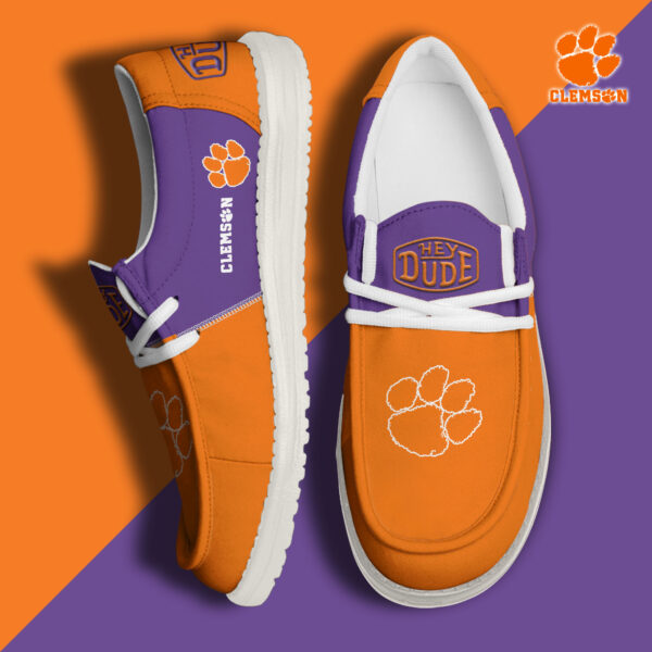Tubopro Clemson Tigers Personalized Hey Dude Shoes For Men And Women