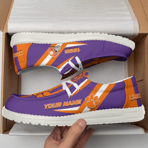 Tubopro Clemson Tigers Personalized Hey Dude Shoes For Men And Women - Image 2
