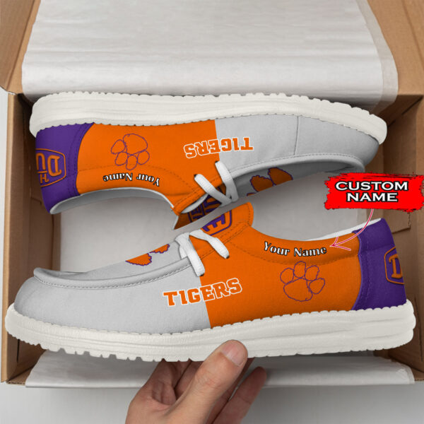 Tubopro Clemson Tigers Personalized Hey Dude Shoes For Men And Women - Image 3