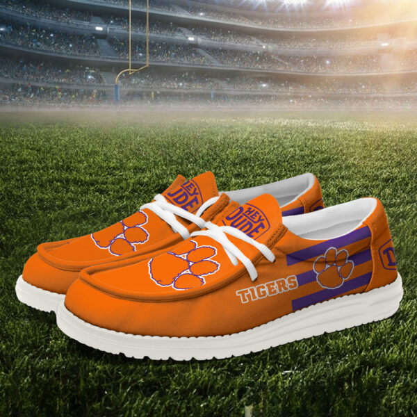Tubopro Clemson Tigers Personalized Hey Dude Shoes For Men And Women - Image 2