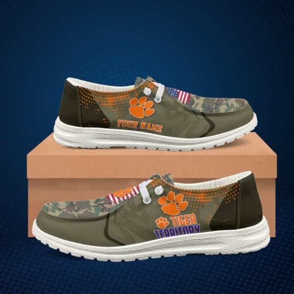 Tubopro Clemson Tigers Personalized Hey Dude Shoes For Men And Women - Image 2