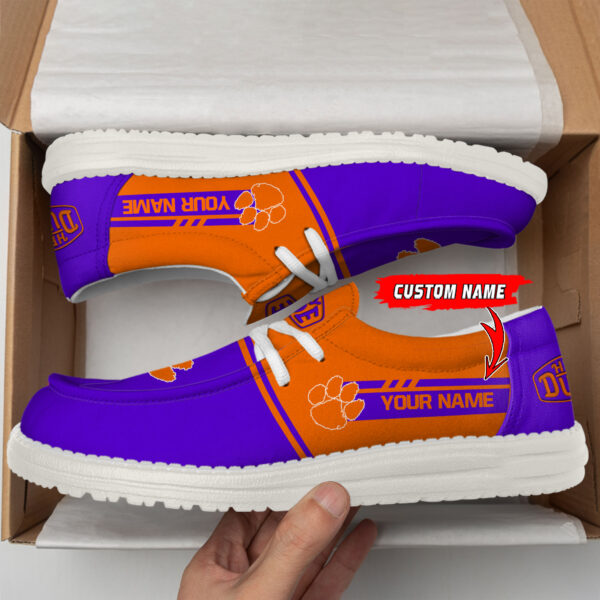 Tubopro Clemson Tigers Personalized Hey Dude Shoes For Men And Women - Image 2