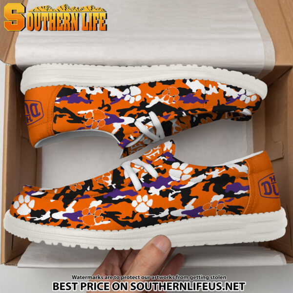 Tubopro Clemson Tigers Personalized Hey Dude Shoes For Men And Women - Image 4