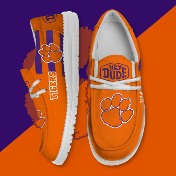 Tubopro Clemson Tigers Personalized Hey Dude Shoes For Men And Women